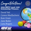 2026 IBEW Local 1928 Scholarship Winners